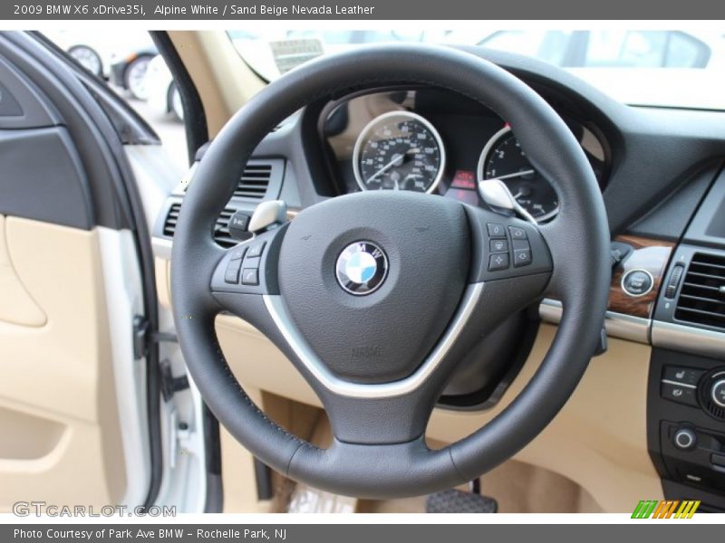  2009 X6 xDrive35i Steering Wheel