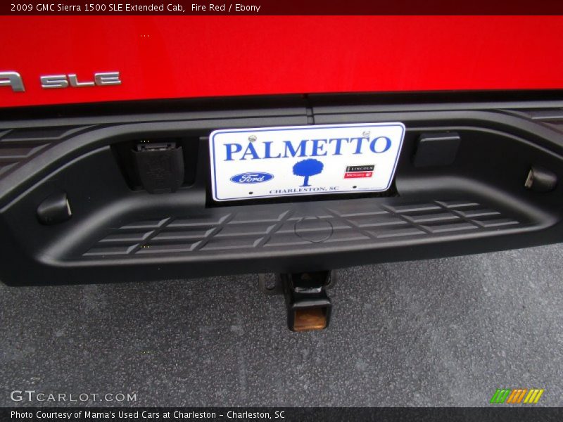 Fire Red / Ebony 2009 GMC Sierra 1500 SLE Extended Cab
