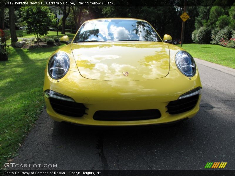 Racing Yellow / Black 2012 Porsche New 911 Carrera S Coupe