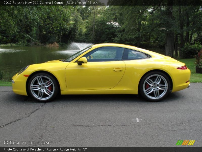  2012 New 911 Carrera S Coupe Racing Yellow