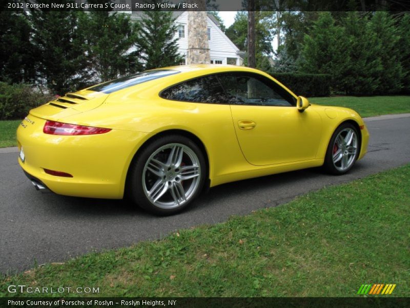 Racing Yellow / Black 2012 Porsche New 911 Carrera S Coupe