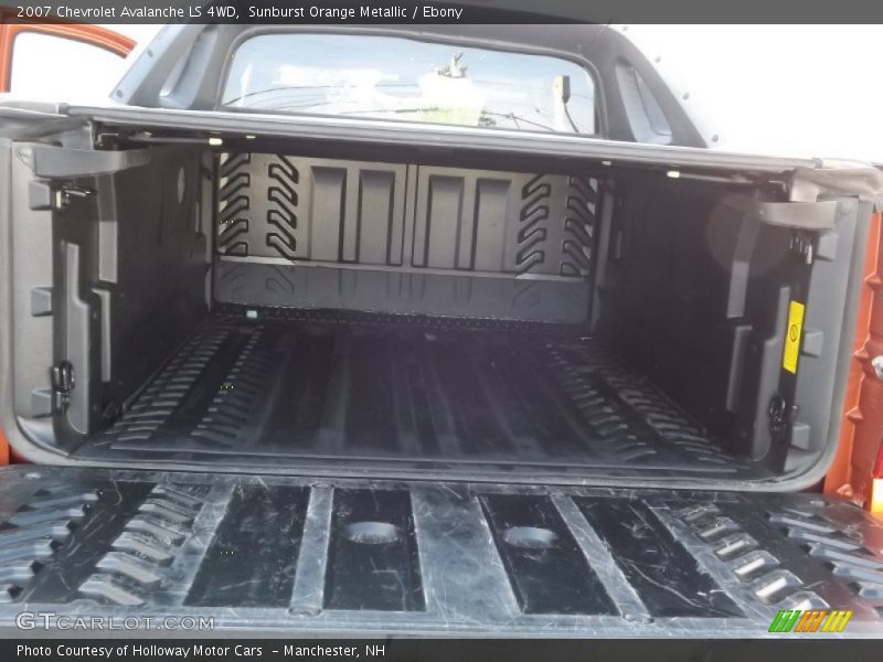 Sunburst Orange Metallic / Ebony 2007 Chevrolet Avalanche LS 4WD