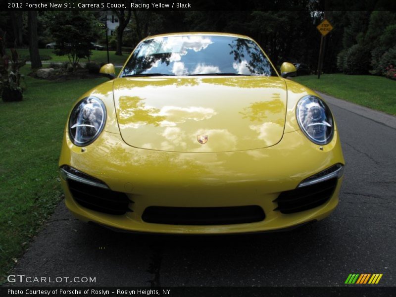 Racing Yellow / Black 2012 Porsche New 911 Carrera S Coupe