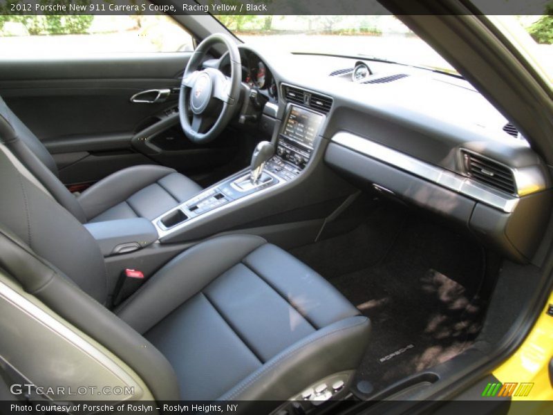  2012 New 911 Carrera S Coupe Black Interior