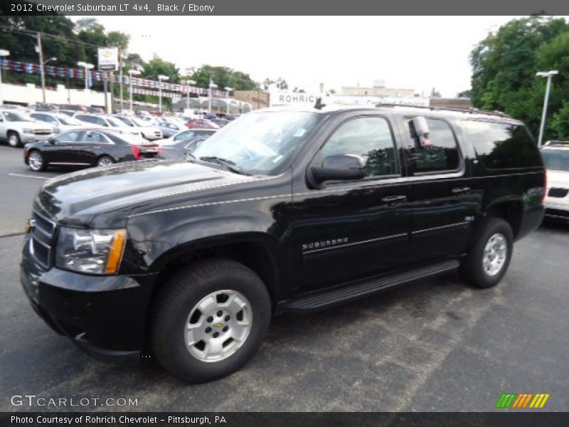 Black / Ebony 2012 Chevrolet Suburban LT 4x4