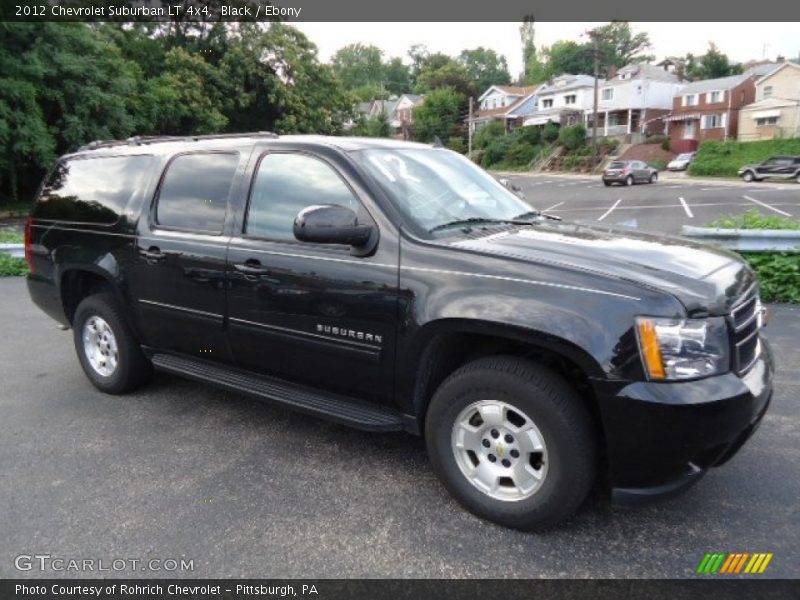 Black / Ebony 2012 Chevrolet Suburban LT 4x4