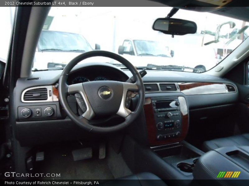 Black / Ebony 2012 Chevrolet Suburban LT 4x4