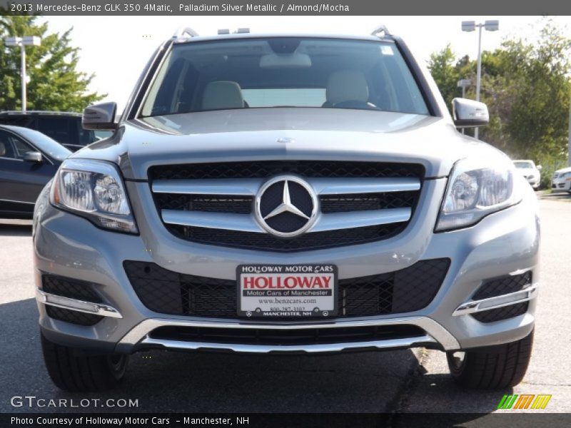 Palladium Silver Metallic / Almond/Mocha 2013 Mercedes-Benz GLK 350 4Matic