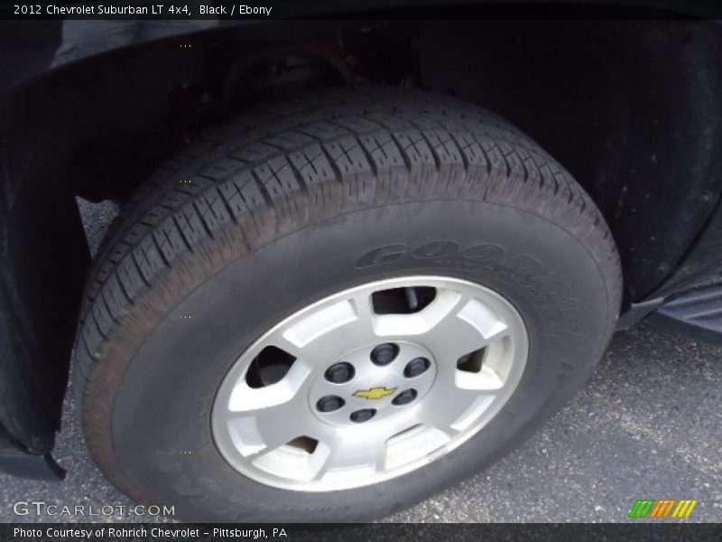 Black / Ebony 2012 Chevrolet Suburban LT 4x4