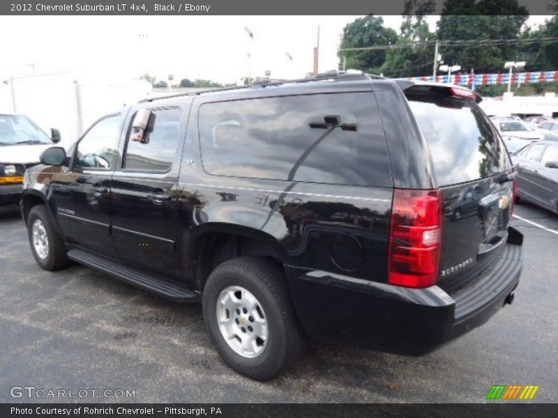 Black / Ebony 2012 Chevrolet Suburban LT 4x4