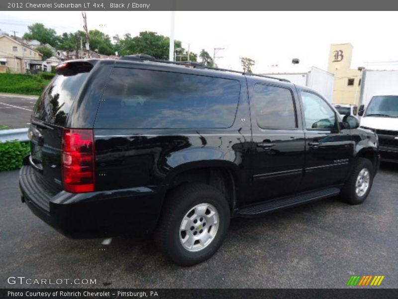 Black / Ebony 2012 Chevrolet Suburban LT 4x4