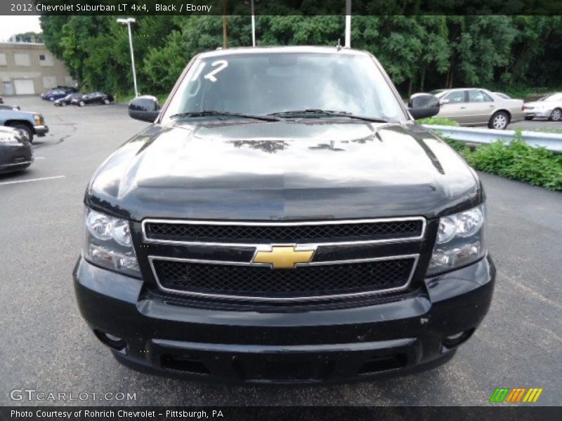 Black / Ebony 2012 Chevrolet Suburban LT 4x4