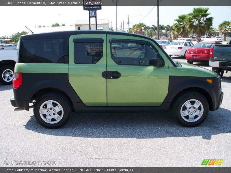 Kiwi Green Metallic / Gray/Black 2008 Honda Element LX