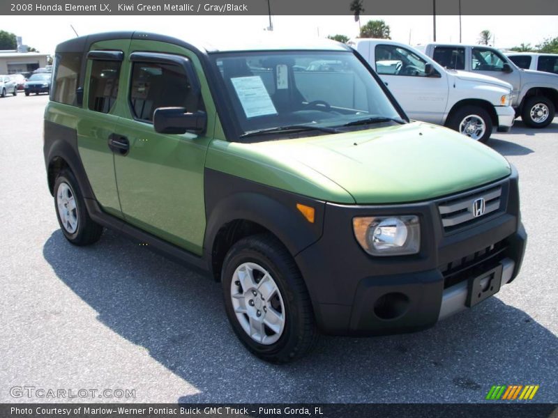 Kiwi Green Metallic / Gray/Black 2008 Honda Element LX
