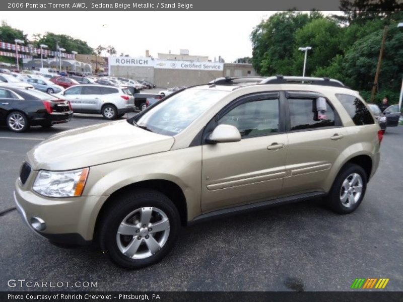 Sedona Beige Metallic / Sand Beige 2006 Pontiac Torrent AWD