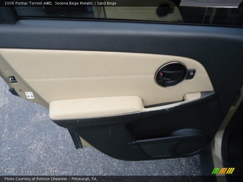 Sedona Beige Metallic / Sand Beige 2006 Pontiac Torrent AWD