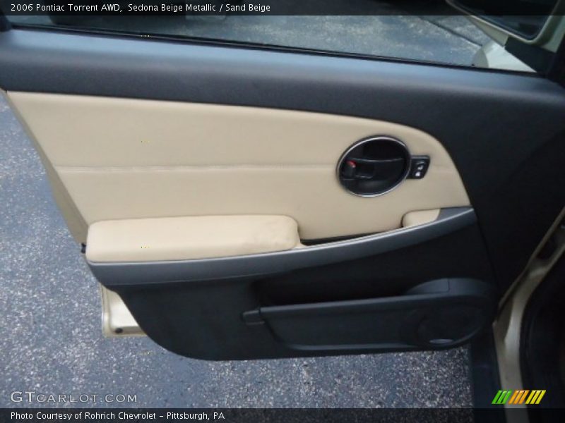 Sedona Beige Metallic / Sand Beige 2006 Pontiac Torrent AWD