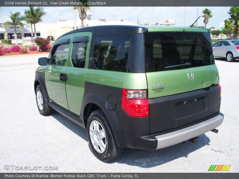 Kiwi Green Metallic / Gray/Black 2008 Honda Element LX