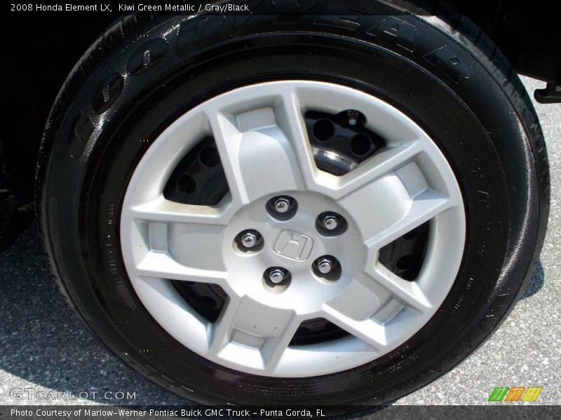 Kiwi Green Metallic / Gray/Black 2008 Honda Element LX