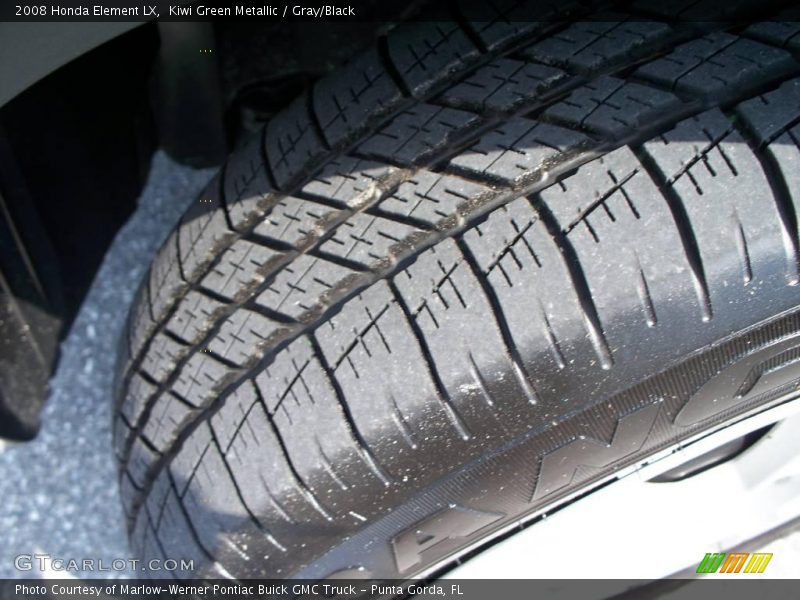 Kiwi Green Metallic / Gray/Black 2008 Honda Element LX