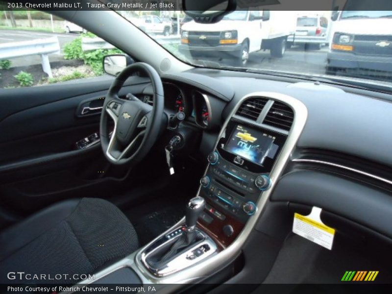 Taupe Gray Metallic / Jet Black 2013 Chevrolet Malibu LT