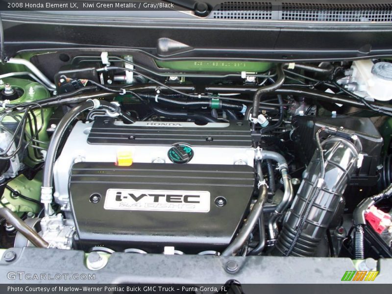 Kiwi Green Metallic / Gray/Black 2008 Honda Element LX