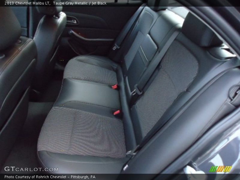 Rear Seat of 2013 Malibu LT
