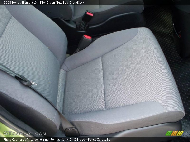 Kiwi Green Metallic / Gray/Black 2008 Honda Element LX