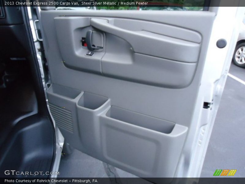 Sheer Silver Metallic / Medium Pewter 2013 Chevrolet Express 2500 Cargo Van