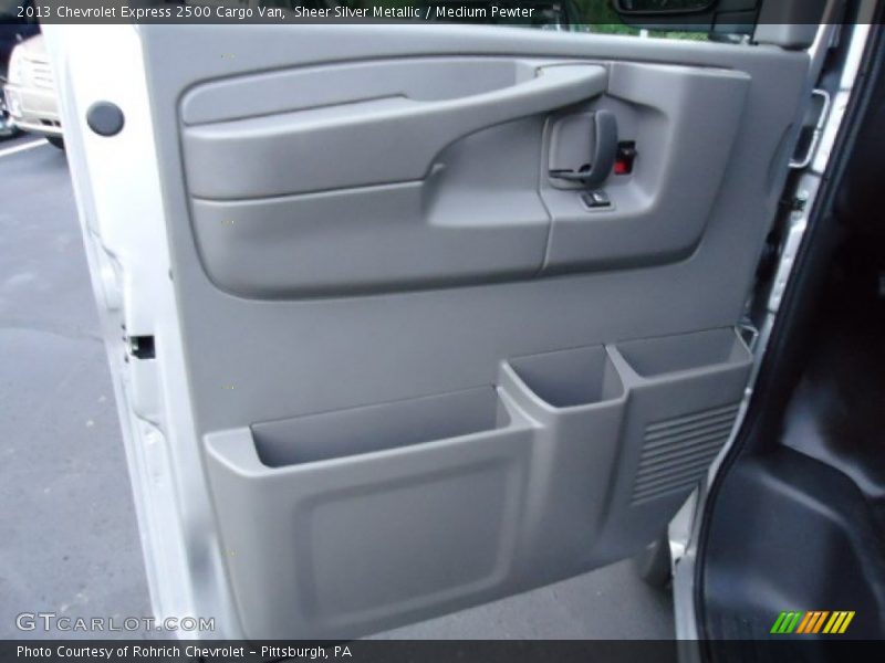 Sheer Silver Metallic / Medium Pewter 2013 Chevrolet Express 2500 Cargo Van