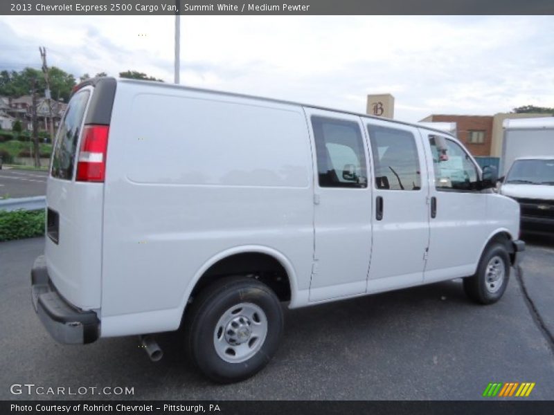 Summit White / Medium Pewter 2013 Chevrolet Express 2500 Cargo Van