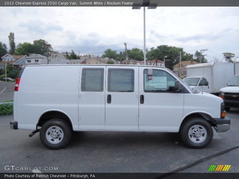  2013 Express 2500 Cargo Van Summit White