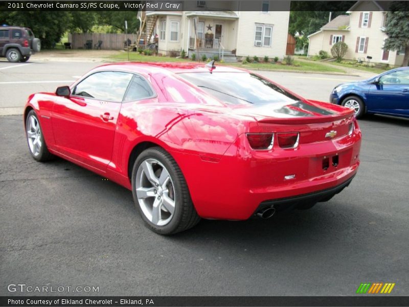 Victory Red / Gray 2011 Chevrolet Camaro SS/RS Coupe