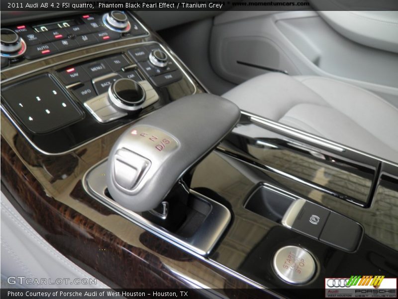 Phantom Black Pearl Effect / Titanium Grey 2011 Audi A8 4.2 FSI quattro