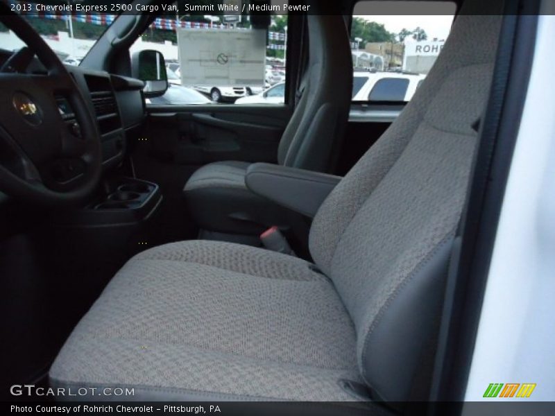 Summit White / Medium Pewter 2013 Chevrolet Express 2500 Cargo Van