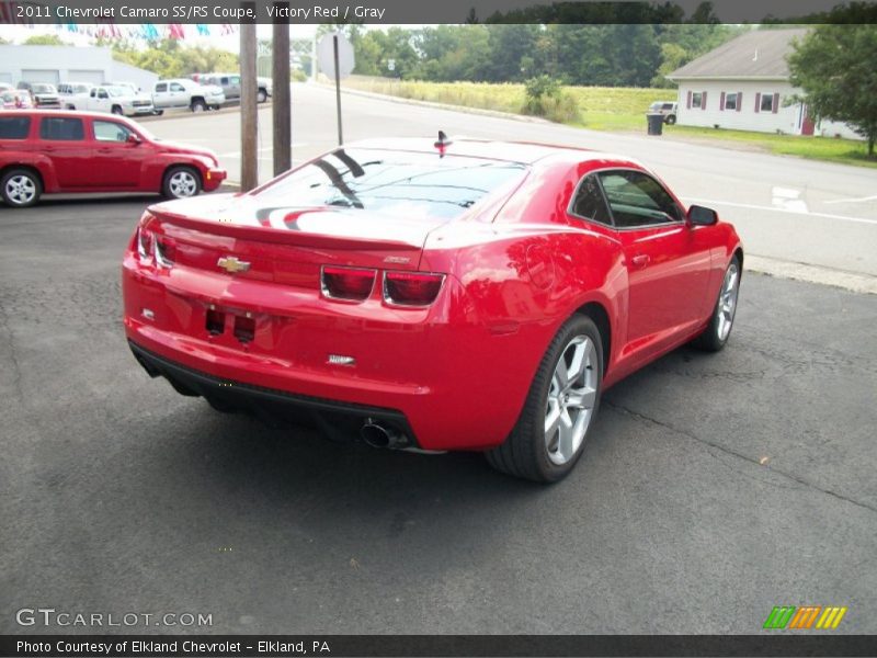 Victory Red / Gray 2011 Chevrolet Camaro SS/RS Coupe