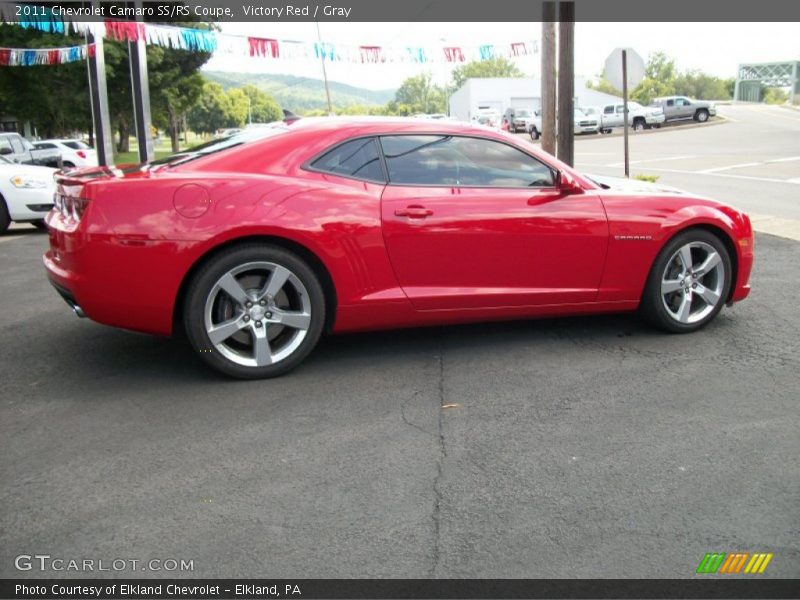 Victory Red / Gray 2011 Chevrolet Camaro SS/RS Coupe