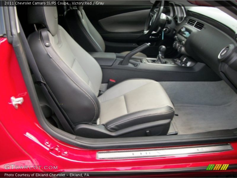 Victory Red / Gray 2011 Chevrolet Camaro SS/RS Coupe