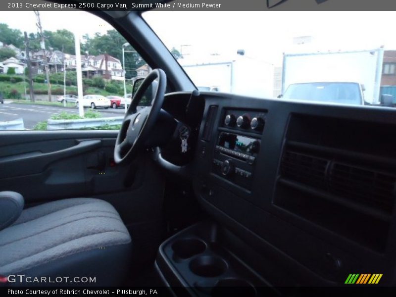 Summit White / Medium Pewter 2013 Chevrolet Express 2500 Cargo Van