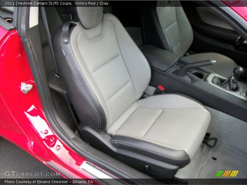 Victory Red / Gray 2011 Chevrolet Camaro SS/RS Coupe