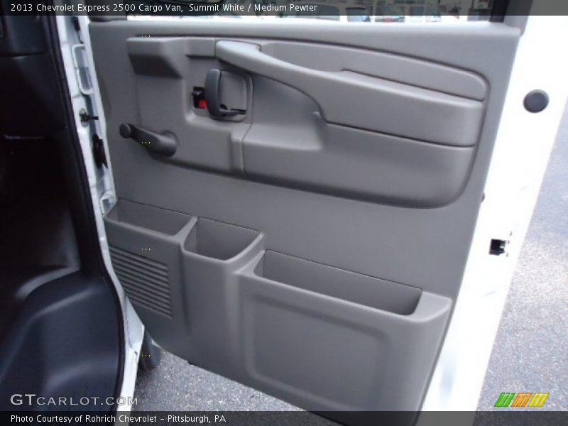 Summit White / Medium Pewter 2013 Chevrolet Express 2500 Cargo Van