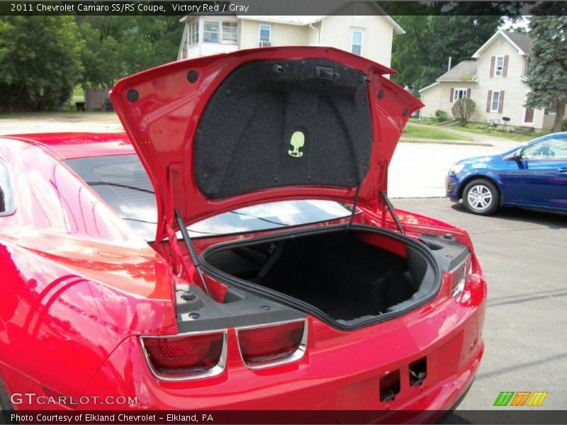 Victory Red / Gray 2011 Chevrolet Camaro SS/RS Coupe