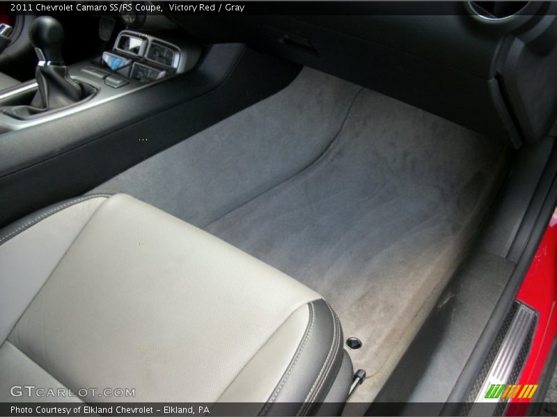 Victory Red / Gray 2011 Chevrolet Camaro SS/RS Coupe
