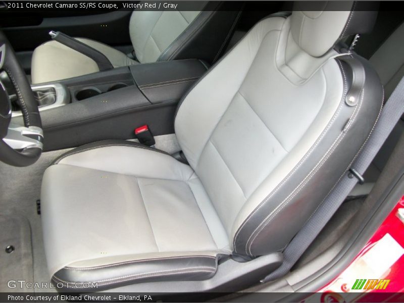 Victory Red / Gray 2011 Chevrolet Camaro SS/RS Coupe