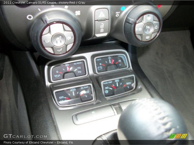 Victory Red / Gray 2011 Chevrolet Camaro SS/RS Coupe