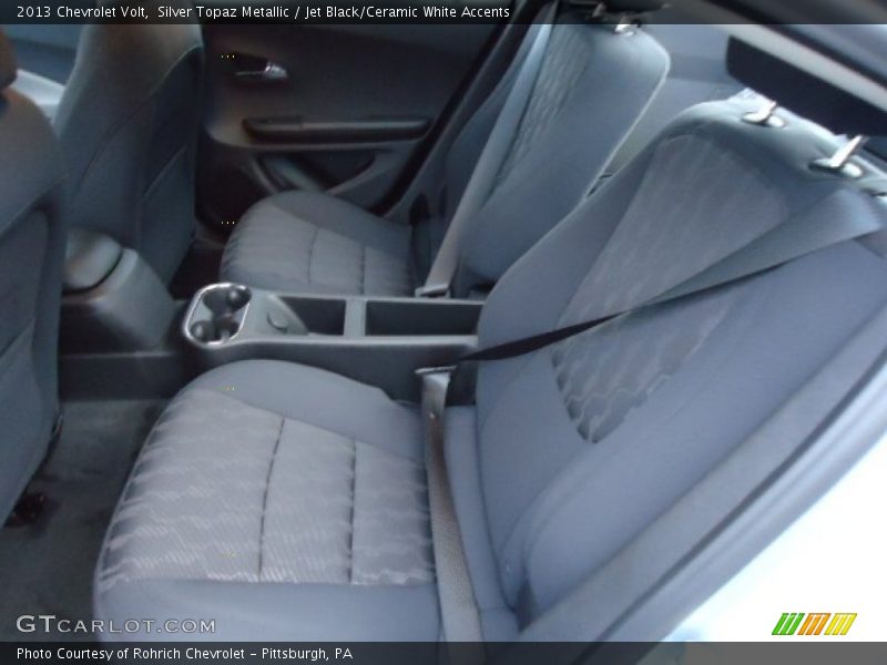 Rear Seat of 2013 Volt 