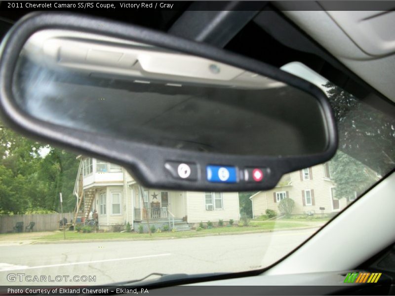 Victory Red / Gray 2011 Chevrolet Camaro SS/RS Coupe