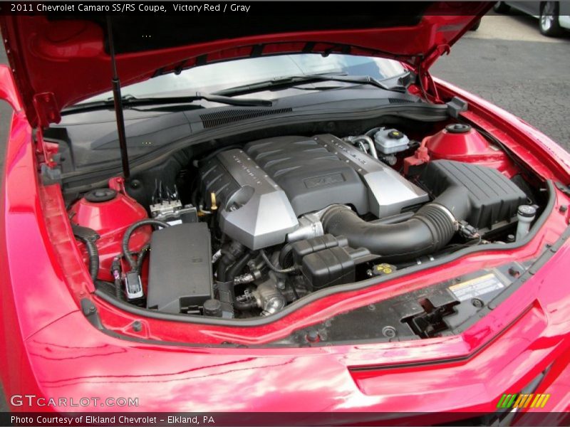 Victory Red / Gray 2011 Chevrolet Camaro SS/RS Coupe