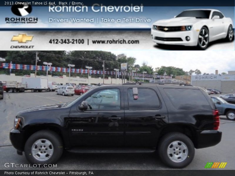 Black / Ebony 2013 Chevrolet Tahoe LS 4x4