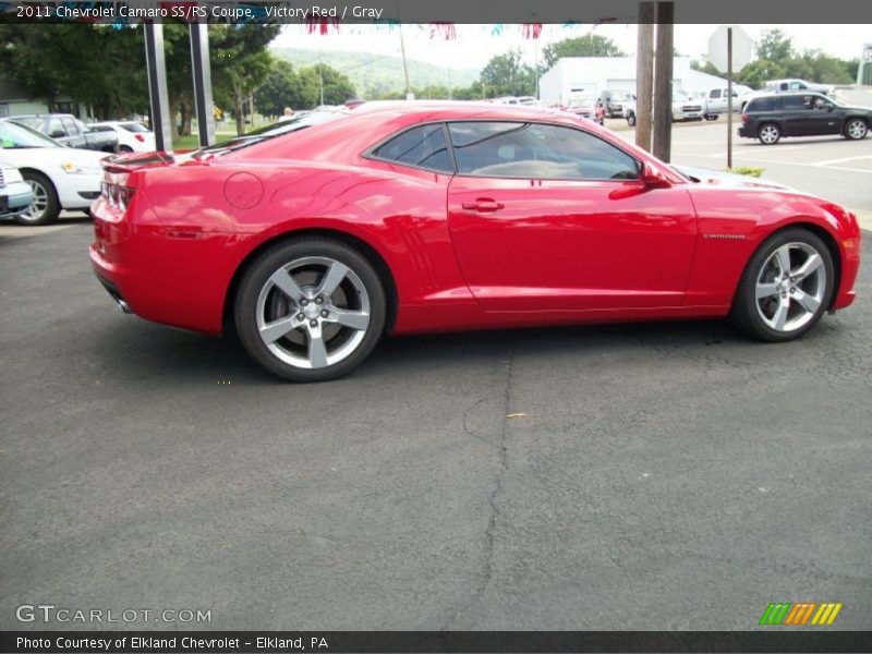 Victory Red / Gray 2011 Chevrolet Camaro SS/RS Coupe